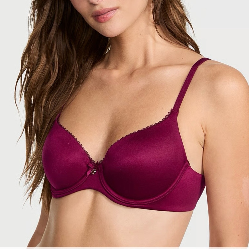 BODY BY VICTORIA Lightly Lined Smooth Demi Bra 34B NWT